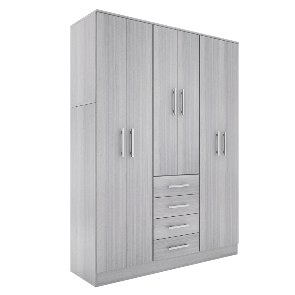 Placares de dos cuerpos - Puertas batientes 153cm ancho - Imagen 4